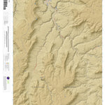 Supai, Arizona 7.5 Minute Topographic Map - Color Hillshade