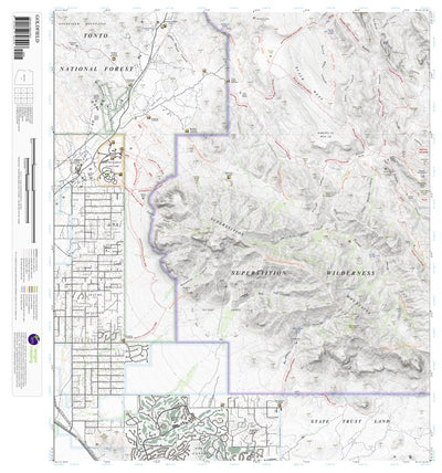 Goldfield, Arizona 7.5 Minute Topographic Map