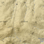Two Bar Mountain, Arizona 7.5 Minute Topographic Map - Color Hillshade