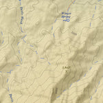 Pinyon Mountain, Arizona 7.5 Minute Topographic Map - Color Hillshade