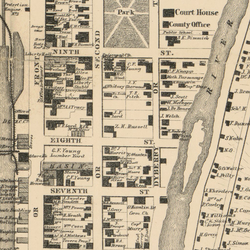 Wayne County, PA 1860 Map by Avenza Systems Inc. Avenza Maps