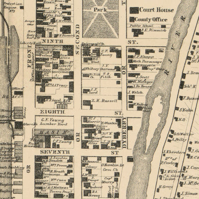 Wayne County, PA 1860