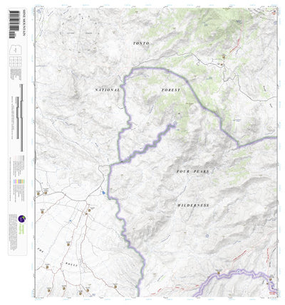 Mine Mountain, Arizona 7.5 Minute Topographic Map