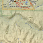 Picketpost Mountain, Arizona 7.5 Minute Topographic Map - Color Hillshade