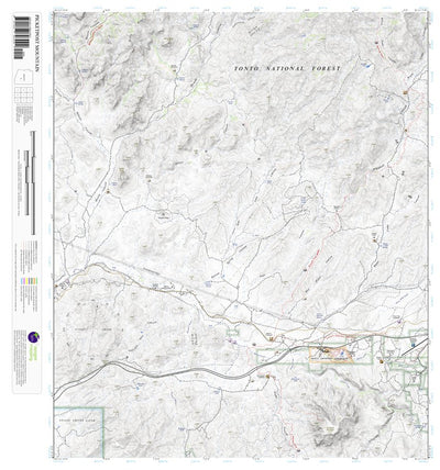 Picketpost Mountain, Arizona 7.5 Minute Topographic Map