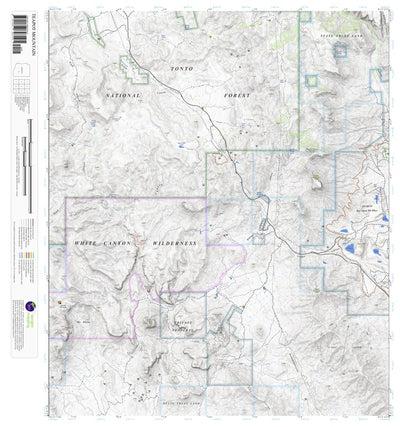 Teapot Mountain, Arizona 7.5 Minute Topographic Map