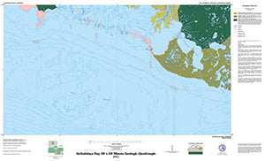 Atchafalaya Bay 100k surface geology