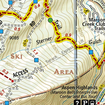 601 Aspen Local Trails (Government Trail Inset)