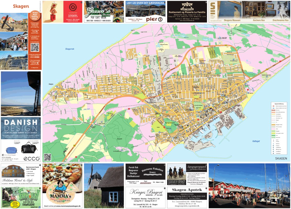 Skagen - Bykort map SKYdesign | Avenza Maps