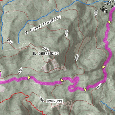 Alle pendici del Monte Ventasso