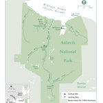 Aulavik National Park - Full Park Map