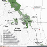 Banff National Park - Full Region Map