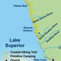 Pukaskwa National Park - Full Park Map