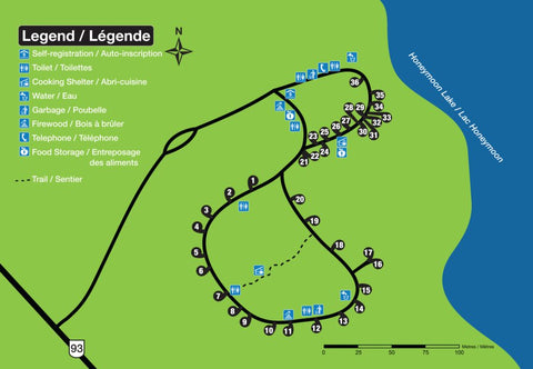 Jasper National Park - Honeymoon CG Map