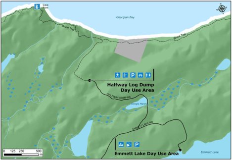 Bruce Peninsula National Park - Halfway Log Dump Area