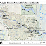 Nahanni National Park Reserve - Full Park Map
