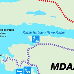Pukaskwa National Park - Mdaabii Miikna Map by Parks Canada | Avenza Maps