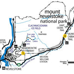 Mount Revelstoke National Park - Full Park Map