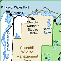Wapusk National Park - Full Park Map