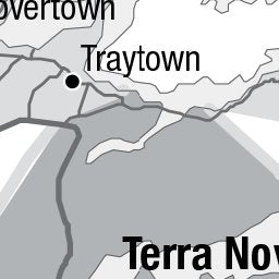 Terra Nova National Park - Local Region Map