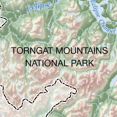 Torngat Mountains National Park - Full Park Map