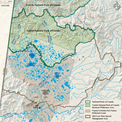 Vuntut National Park - Full Park Map by Parks Canada | Avenza Maps