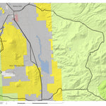 California Elk Hunting Zone Tinemaha_Zone Map