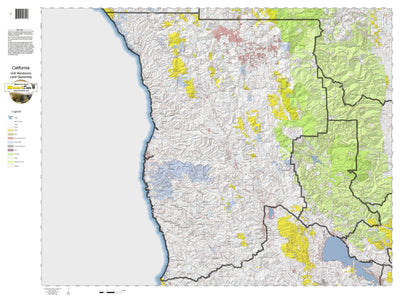 California Elk Hunting Zone Mendocino Map