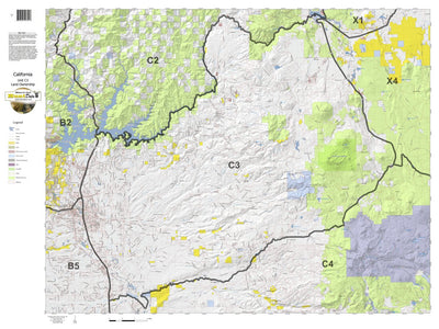 California Deer Hunting Zone C3 Map