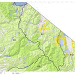 California Deer Hunting Zone X8 Map