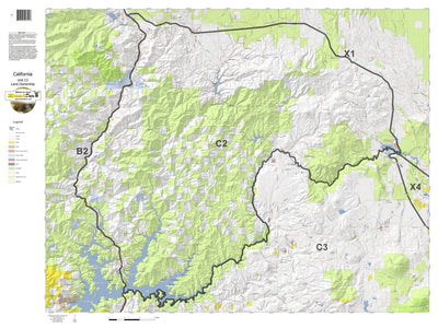 California Deer Hunting Zone C2 Map