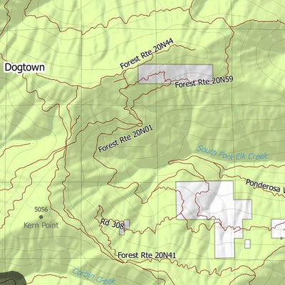 California Deer Hunting Zone B3 Map