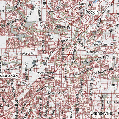 California Deer Hunting Zone D5 Map