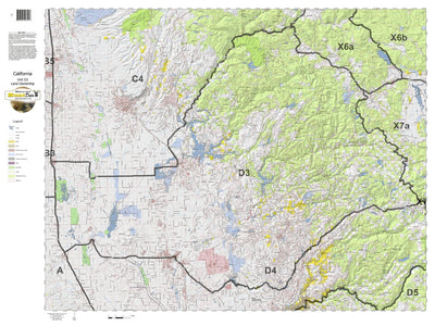 California Deer Hunting Zone D3 Map