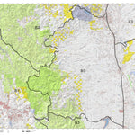California Deer Hunting Zone B5 Map