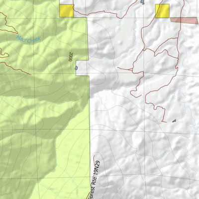 California Elk Hunting Zone East_Park_Res Map