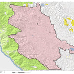 California Elk Hunting Zone Fort Hunter Liggett Map