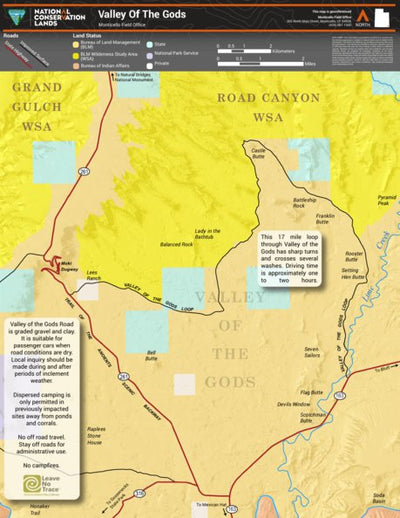 BLM Utah Valley Of The Gods