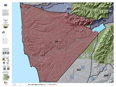 Washington Hunting Unit(s) 24 Landownership Map