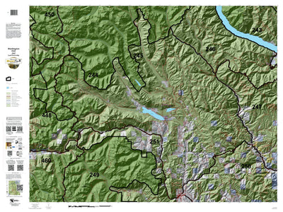 Washington Hunting Unit(s) 245 Landownership Map
