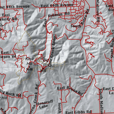 Washington Hunting Unit(s) 130 Landownership Map