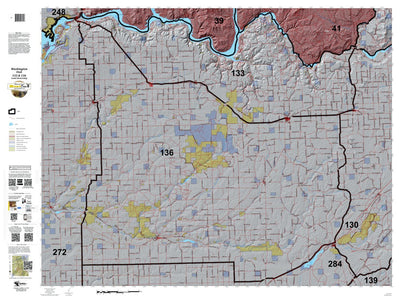 Washington Hunting Unit(s) 133 136 Landownership Map