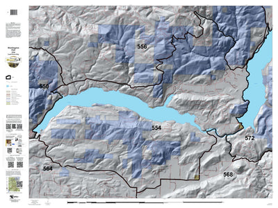 Washington Hunting Unit(s) 554 Landownership Map