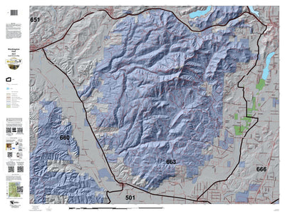 Washington Hunting Unit(s) 663 Landownership Map