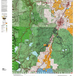 Oregon Hunting Unit 34, Upper Deschutes Land Ownership Map