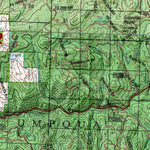 Oregon Hunting Unit 22, Dixon Land Ownership Map