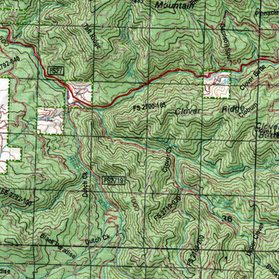 Oregon Hunting Unit 22, Dixon Land Ownership Map