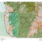 Oregon Hunting Unit 27, Chetco Land Ownership Map
