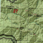 Oregon Hunting Unit 27, Chetco Land Ownership Map