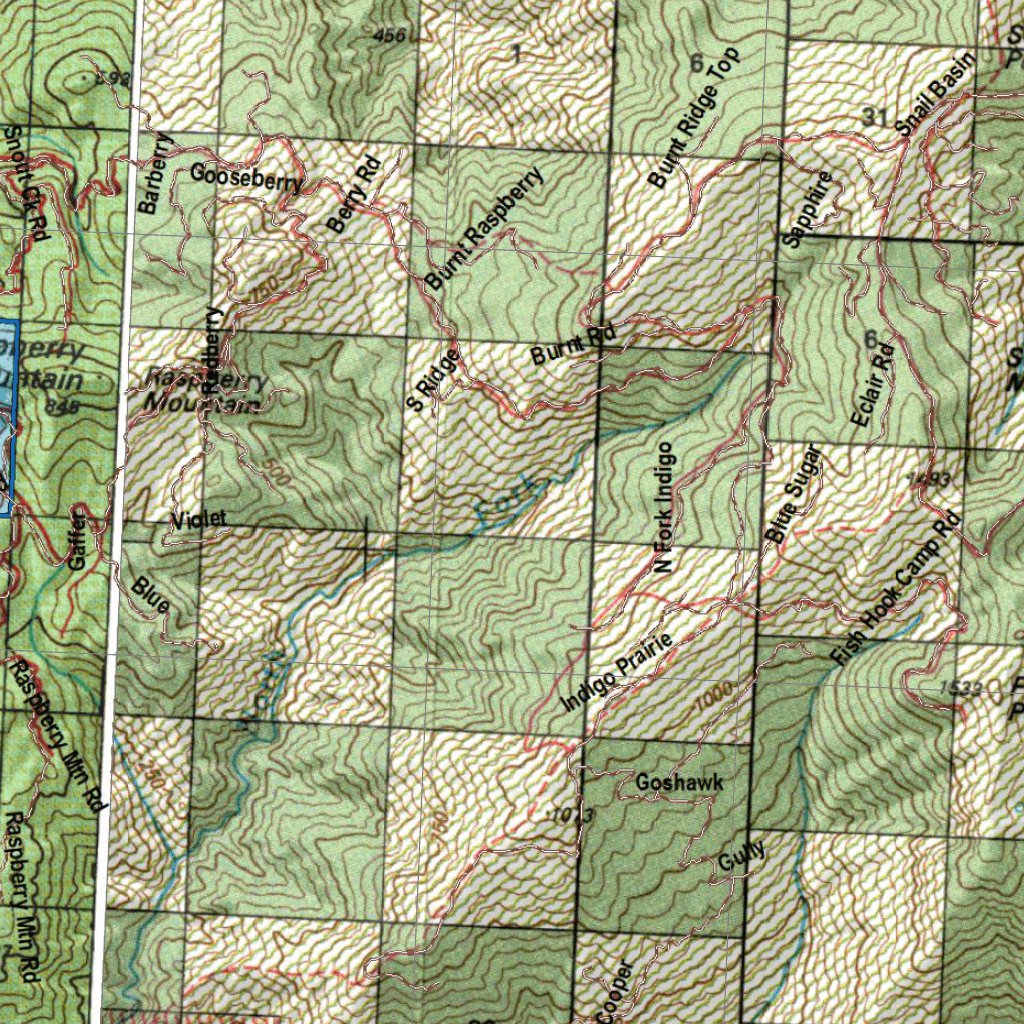 Oregon Hunting Unit 27, Chetco Land Ownership Map by HuntData LLC